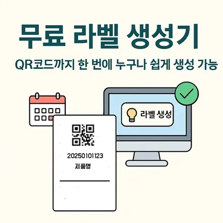 Read more about the article 무료 라벨 생성기 – QR코드까지 한 번에 누구나 쉽게 생성 가능