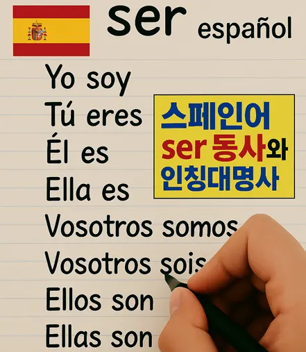 Read more about the article 스페인어 ser 동사와 인칭대명사 쉽게 배우기