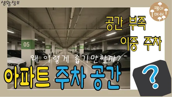 Read more about the article 아파트 주차장 공간 부족  – 세대당 주차 공간 부족의 현실과 대안