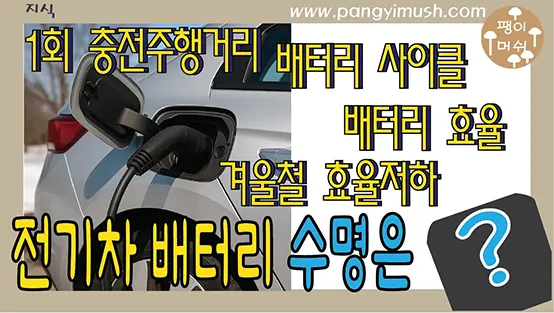 Read more about the article 전기차 배터리 수명과 효율 저하 – 주행거리, 사이클, 겨울철 성능까지 완벽 정리