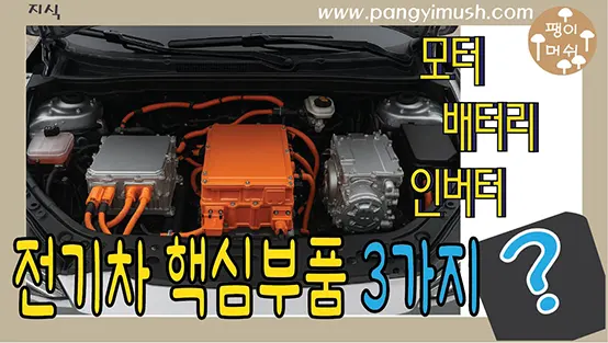 Read more about the article 전기차 핵심 부품 3가지 – 인버터 모터 배터리 유지 관리까지